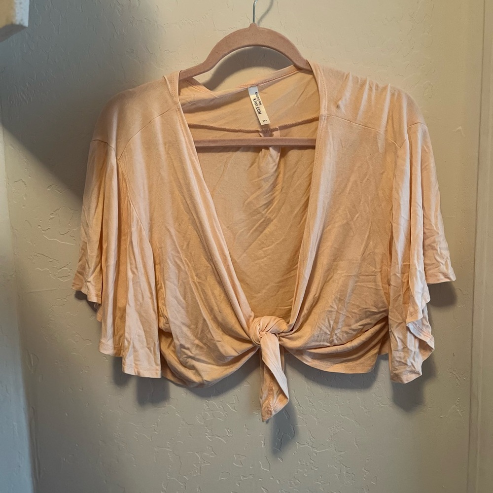 Modern kiwi light pink coverup